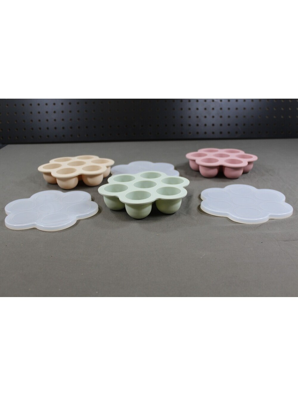 PandaEar Silicone Baby Food Freezer Trays Set